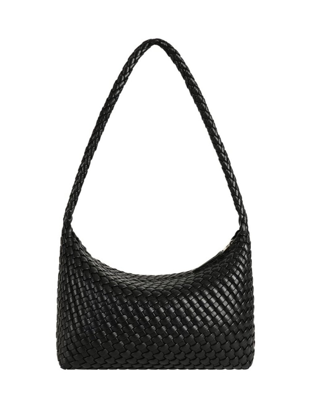 Vegan Leather Woven Purses, Leather Shlouder Handbag for Women, Braided Tote